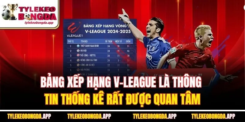 bang-xep-hang-v-league-la-thong-tin-thong-ke-rat-duoc-quan-tam